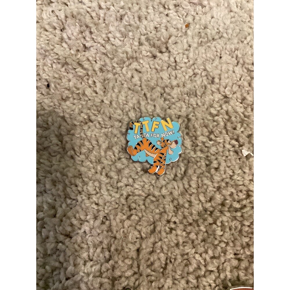 Disney Parks Trading Pin Tigger TTFN Ta Ta For Now Winnie The Pooh Mystery Pins